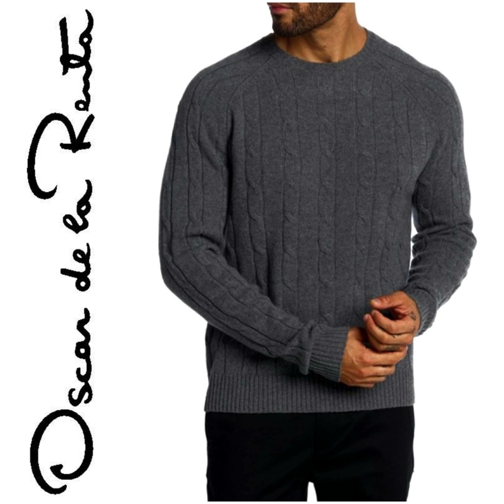 Oscar de la Renta Classic Crewneck Sweater